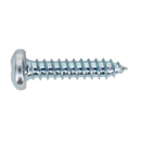 Self Tapping Screw 4.2 x 19mm Pan Head Pozi Zinc DIN 7981CZ Pack of 100 | Pipe Manufacturers Ltd..