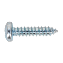 Self Tapping Screw 5.5 x 25mm Pan Head Pozi Zinc DIN 7981CZ Pack of 100 | Pipe Manufacturers Ltd..