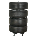 Wheel Storage Trolley 100kg Capacity | Pipe Manufacturers Ltd..