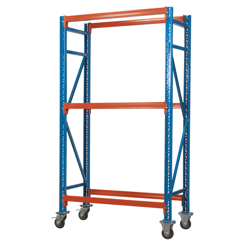 Two Level Mobile Tyre Rack 200kg Capacity Per Level | Pipe Manufacturers Ltd..