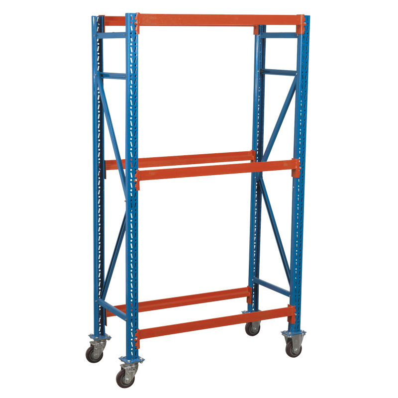 Two Level Mobile Tyre Rack 200kg Capacity Per Level | Pipe Manufacturers Ltd..