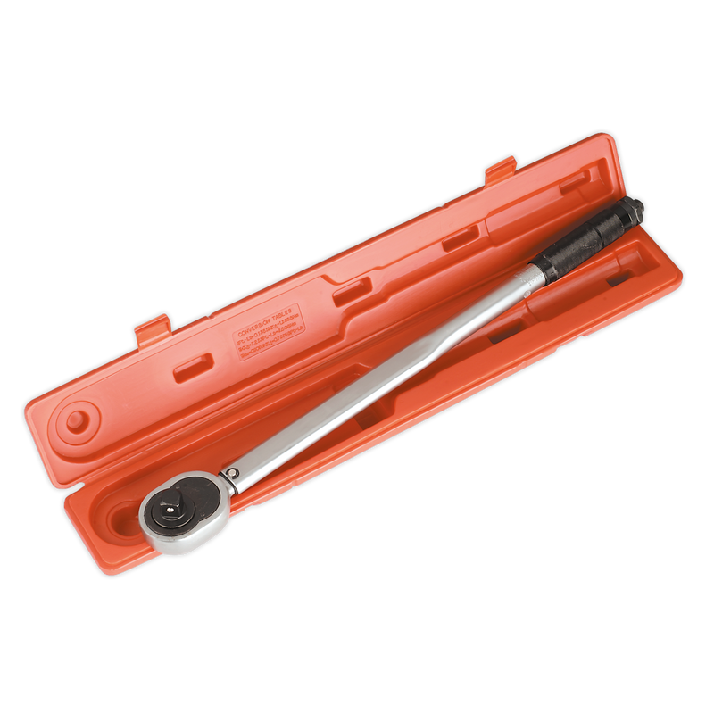 Torque Wrench Micrometer Style 3/4"Sq Drive 70-420Nm(52-310lb.ft) - Calibrated | Pipe Manufacturers Ltd..