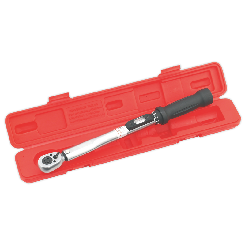 Torque Wrench Locking Micrometer Style 3/8"Sq Drive10-110Nm(10-80lb.ft) Calibrated | Pipe Manufacturers Ltd..