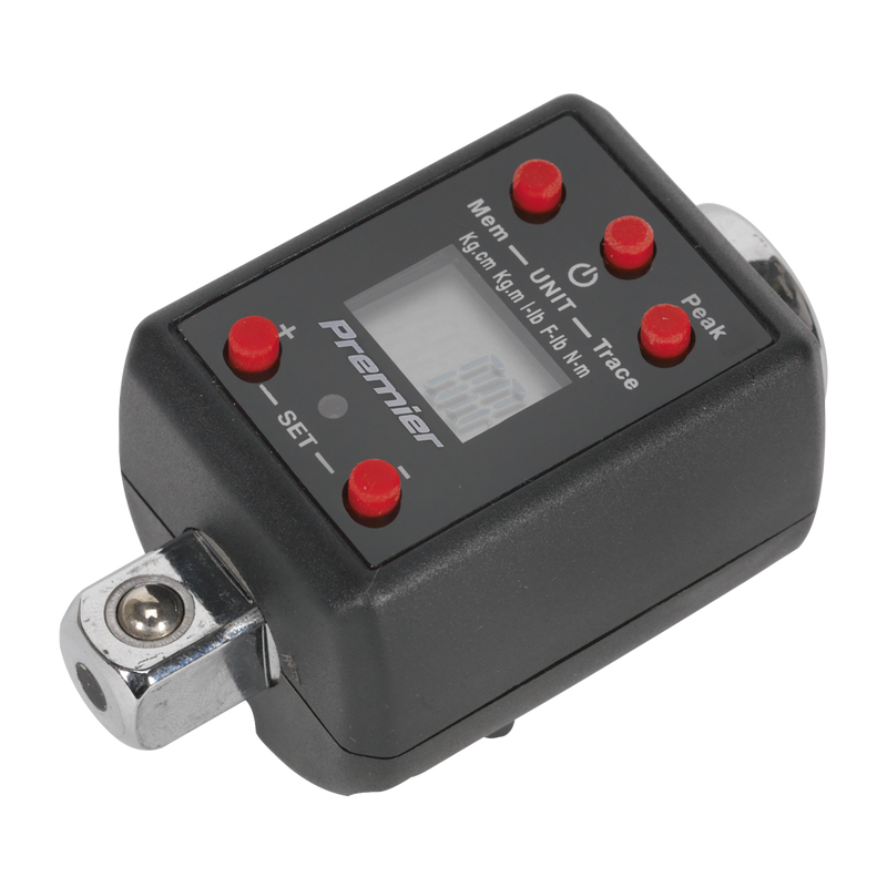 Torque Adaptor Digital 1/2"Sq Drive 40-200Nm(29.5-147.5lb.ft) | Pipe Manufacturers Ltd..