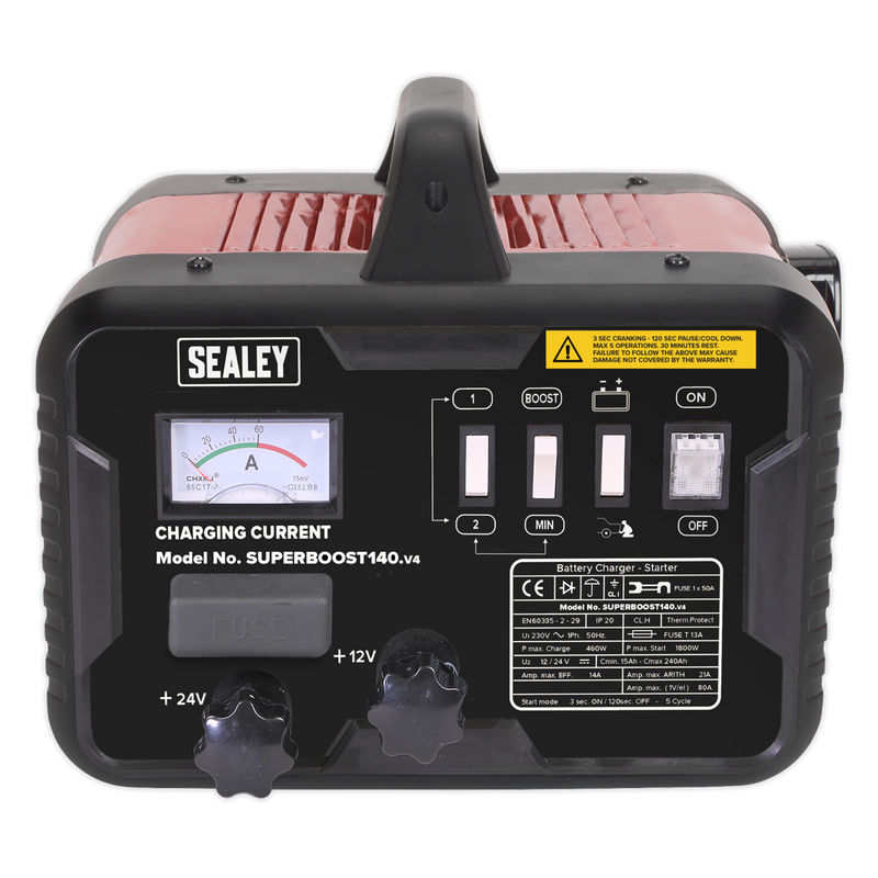 Starter/Charger 140/21A 12/24V 230V | Pipe Manufacturers Ltd..