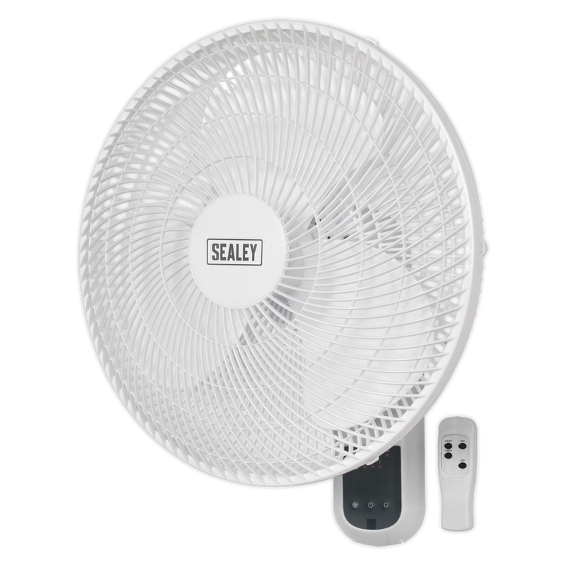 Wall Fan 3-Speed 16" with Remote Control 230V | Pipe Manufacturers Ltd..
