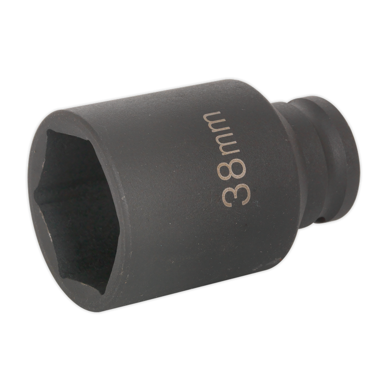 Impact Socket 38mm Deep 1/2"Sq Drive | Pipe Manufacturers Ltd..