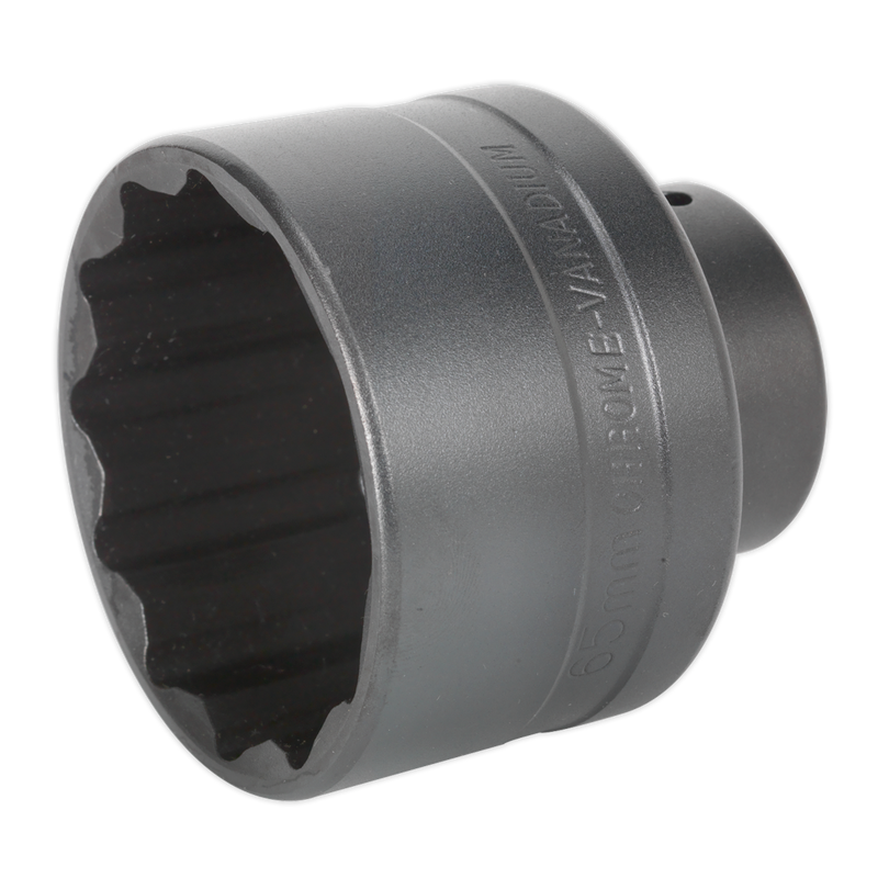 Impact Socket 65mm 12-Point 3/4"Sq Drive | Pipe Manufacturers Ltd..