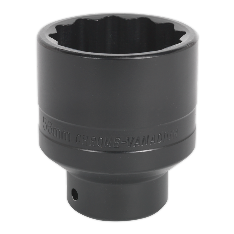 Impact Socket 56mm Bi-Hex Deep 3/4"Sq Drive | Pipe Manufacturers Ltd..