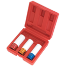 Alloy Wheel Impact Socket Set 3pc 1/2"Sq Drive | Pipe Manufacturers Ltd..