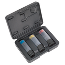 Alloy Wheel Ultra-Power Impact Socket Set 3pc 1/2"Sq Drive | Pipe Manufacturers Ltd..