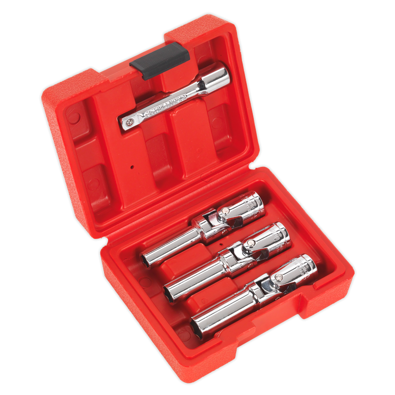 Diesel Glow Plug Socket Set 4pc 3/8"Sq Drive | Pipe Manufacturers Ltd..