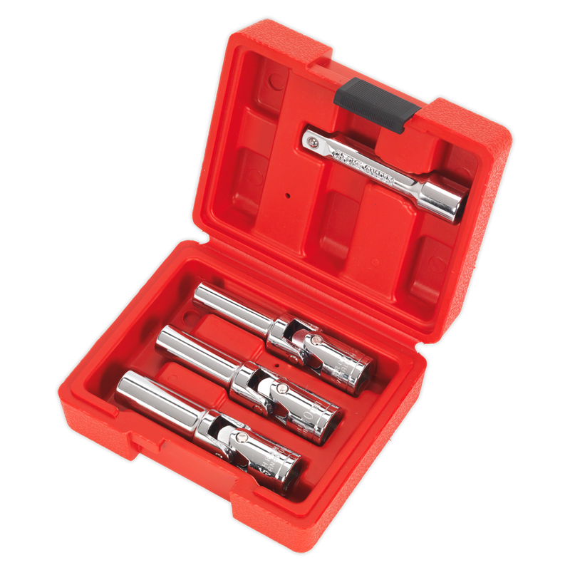 Diesel Glow Plug Socket Set 4pc 3/8"Sq Drive | Pipe Manufacturers Ltd..