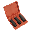 Impact Socket Set 3pc Deep 1/2"Sq Drive | Pipe Manufacturers Ltd..