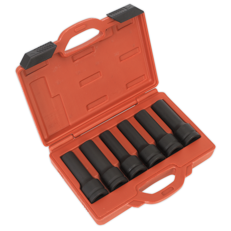 Impact 12-Point & TRX-Star* Female Deep Socket Set 6pc 3/4"Sq Drive | Pipe Manufacturers Ltd..