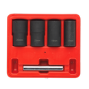 Locking Wheel Nut Removal Set 5pc 1/2"Sq Drive | Pipe Manufacturers Ltd..
