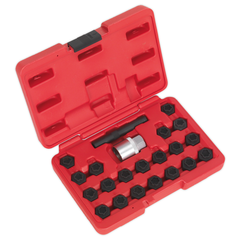 Locking Wheel Nut Key Set 22pc - BMW | Pipe Manufacturers Ltd..