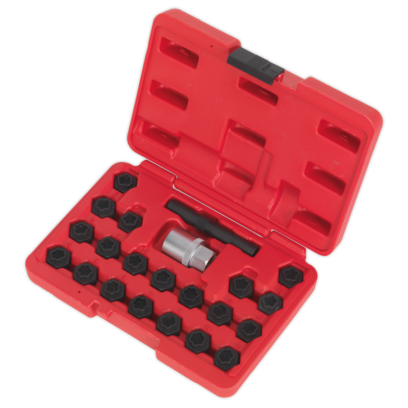 Locking Wheel Nut Key Set 22pc - BMW | Pipe Manufacturers Ltd..