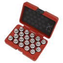 Locking Wheel Nut Key Set 20pc - Vauxhall-A | Pipe Manufacturers Ltd..