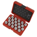 Locking Wheel Nut Key Set 20pc - Vauxhall-B | Pipe Manufacturers Ltd..