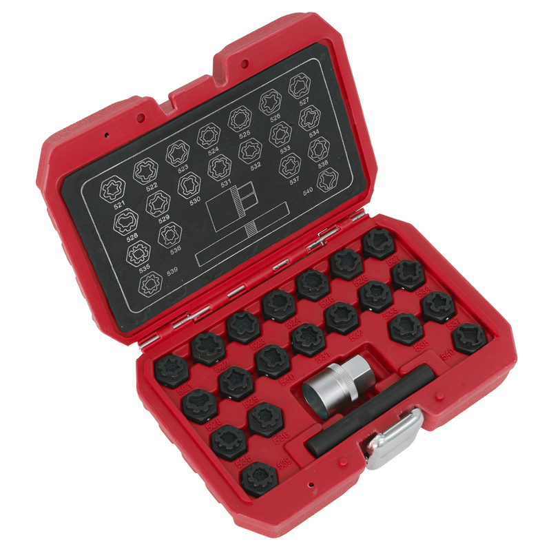 Locking Wheel Nut Key Set 22pc - VAG | Pipe Manufacturers Ltd..