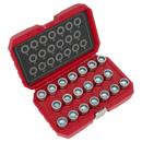 Locking Wheel Nut Key Set 20pc - Porsche | Pipe Manufacturers Ltd..