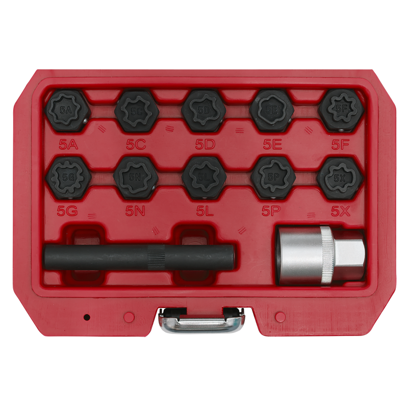 Locking Wheel Nut Key Set 12pc - Mercedes | Pipe Manufacturers Ltd..