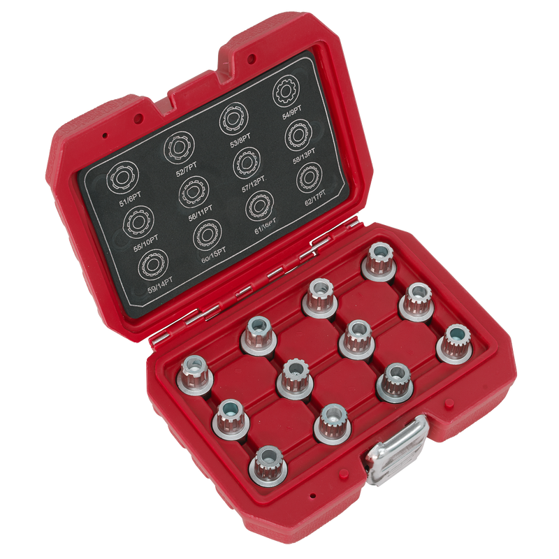 Locking Wheel Nut Key Set 12pc - VW | Pipe Manufacturers Ltd..