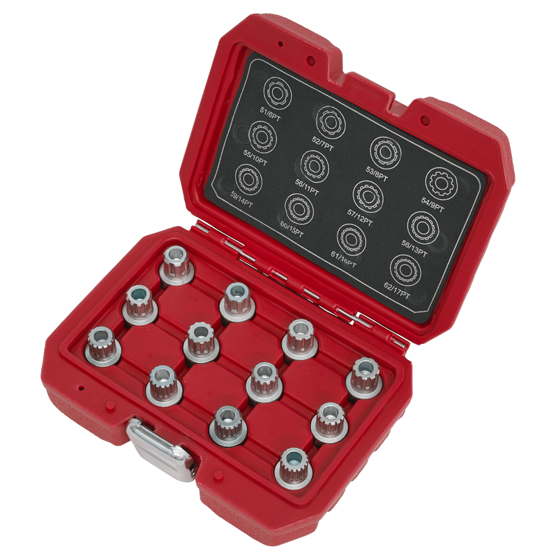 Locking Wheel Nut Key Set 12pc - VW | Pipe Manufacturers Ltd..