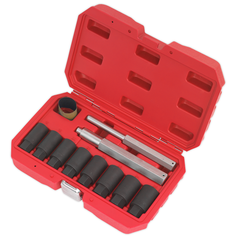 Locking Wheel Nut Removal Set 10pc | Pipe Manufacturers Ltd..