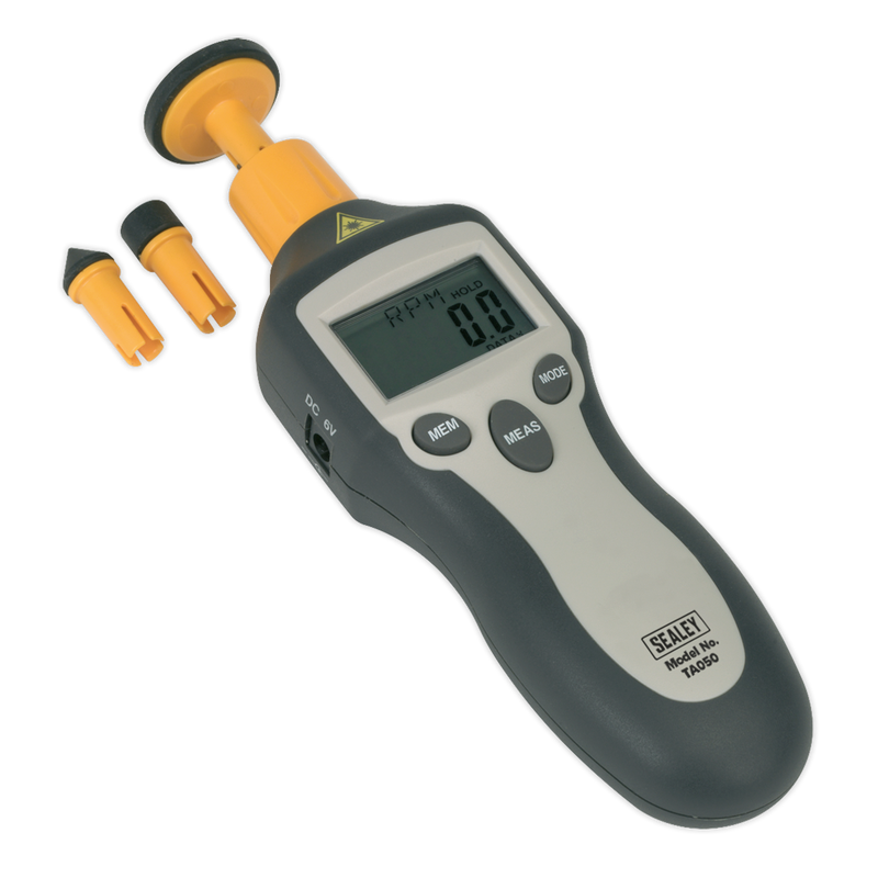 Digital Tachometer Contact/Non-Contact | Pipe Manufacturers Ltd..