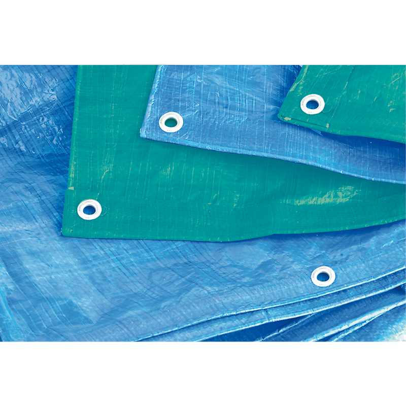 Tarpaulin 6.10 x 12.19m Blue | Pipe Manufacturers Ltd..
