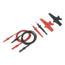 Automotive Test Lead & Crocodile Clip Set 6pc | Pipe Manufacturers Ltd..