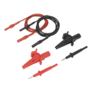 Automotive Test Lead & Crocodile Clip Set 6pc | Pipe Manufacturers Ltd..