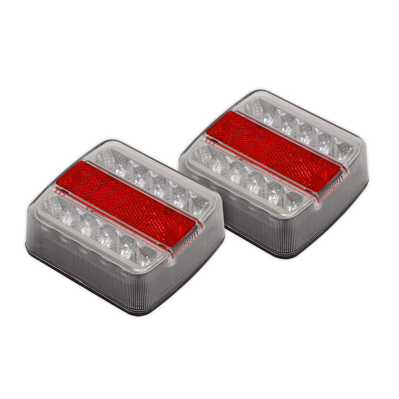 Lighting Cluster Rear Square LED 12V | Pipe Manufacturers Ltd..