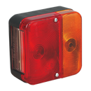 Rear Square Lamp Cluster 12V with Bulbs | Pipe Manufacturers Ltd..