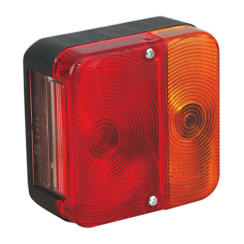 Rear Square Lamp Cluster 12V with Bulbs | Pipe Manufacturers Ltd..