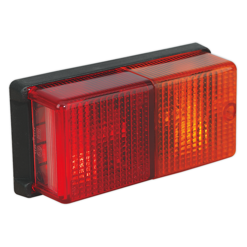 Rear Rectangular Lamp Cluster 4-Function 12V with Bulbs | Pipe Manufacturers Ltd..