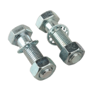 Tow Ball Bolts & Nuts M16 x 55mm Pack of 2 | Pipe Manufacturers Ltd..