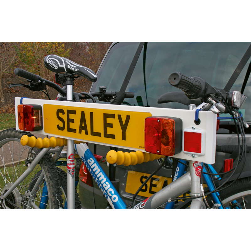 Trailer Board for use with Bicycle Carriers 3ft with 2m Cable | Pipe Manufacturers Ltd..