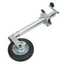 Jockey Wheel & Clamp ¯50mm - 200mm Solid Wheel | Pipe Manufacturers Ltd..