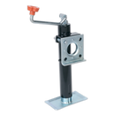 Trailer Jack with Weld-On Swivel Mount 250mm Travel - 900kg Capacity | Pipe Manufacturers Ltd..