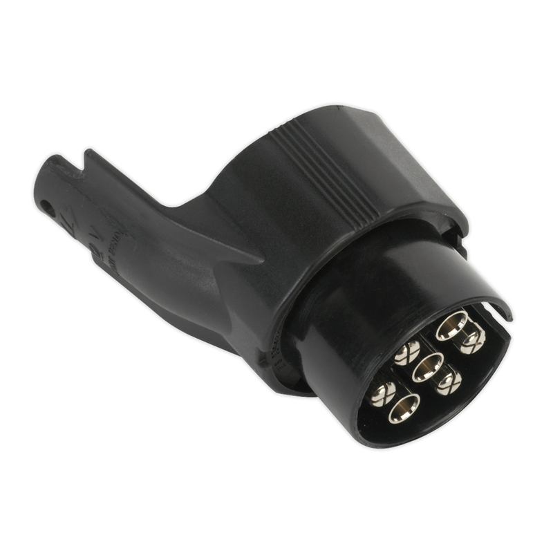 Socket Conversion Adaptor 7-Pin N-Type - 13-Pin Euro 12V | Pipe Manufacturers Ltd..