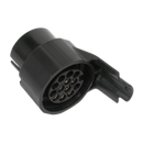 Socket Conversion Adaptor 7-Pin N-Type - 13-Pin Euro 12V | Pipe Manufacturers Ltd..