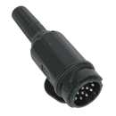 Towing Plug 13-Pin Euro Plastic 12V | Pipe Manufacturers Ltd..