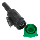 Towing Plug 13-Pin Euro Plastic 12V | Pipe Manufacturers Ltd..