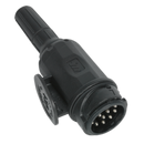Towing Plug 13-Pin Euro Plastic 12V | Pipe Manufacturers Ltd..