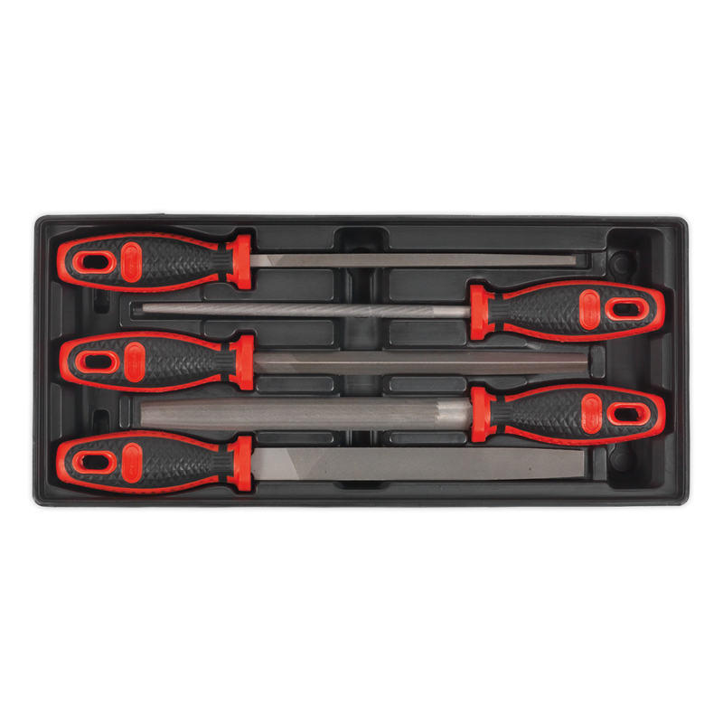 Tool Tray with EngineerÕs File Set 5pc | Pipe Manufacturers Ltd..