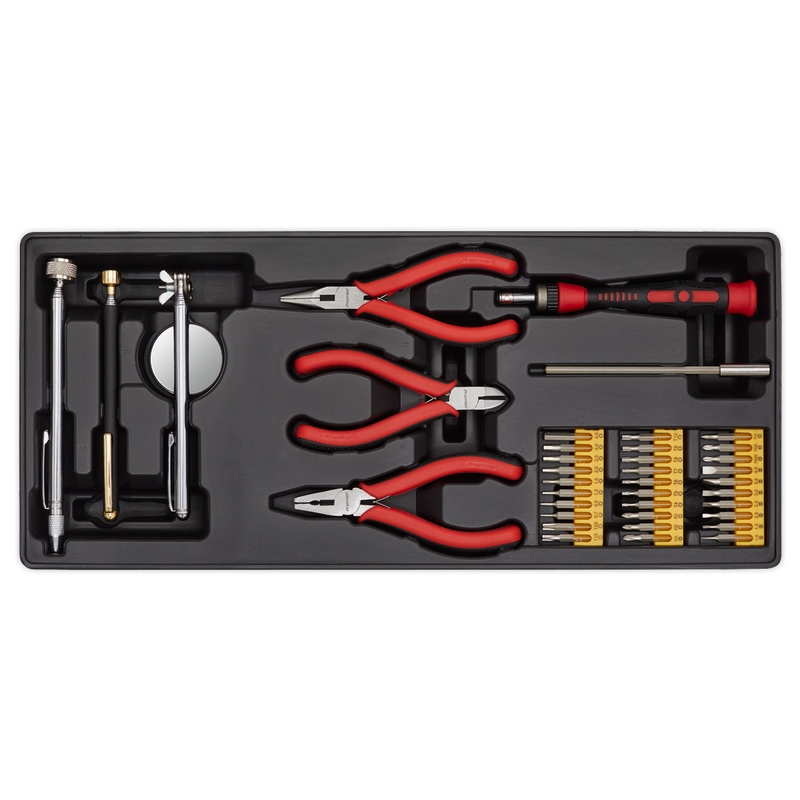 Tool Tray with Precision & Pick-Up Tool Set 38pc | Pipe Manufacturers Ltd..