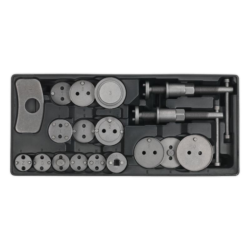 Tool Tray with Brake Wind-Back Tool Kit 18pc | Pipe Manufacturers Ltd..